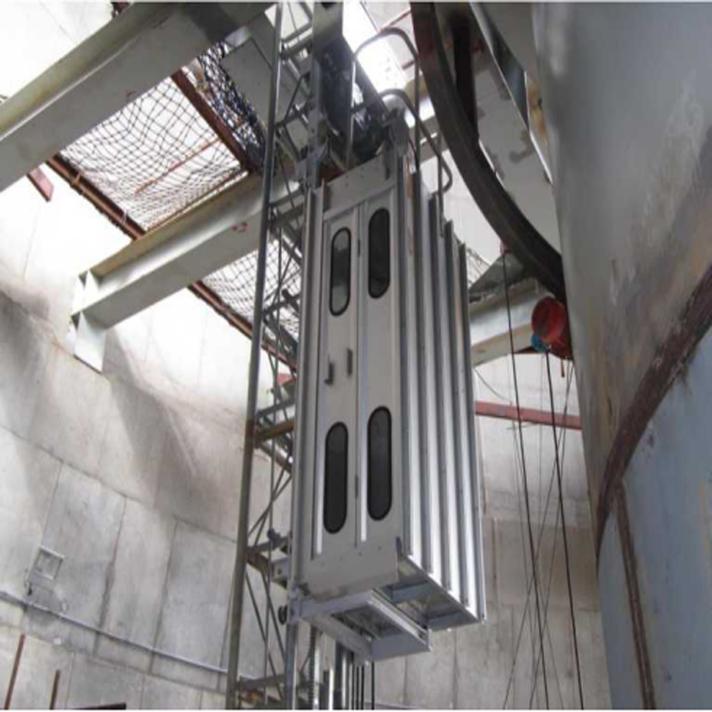 杨陵区烟囱电梯生产厂家—脱硫塔升降机烟筒电梯制造厂家商桥